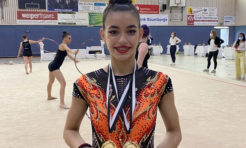 Ilina Sokolovska siegte bei den Juniorinnen